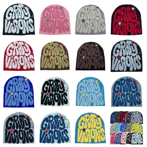 Groovy Visions Y2K Beanie