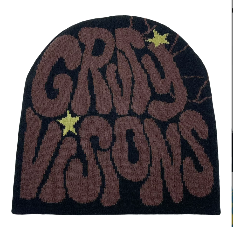 Groovy Visions Y2K Beanie